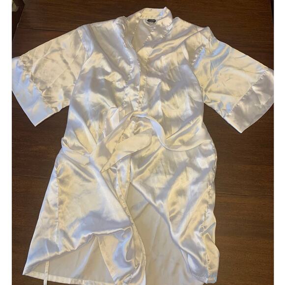 Mud Pie Women Bride Robe One Size white - Picture 2 of 5